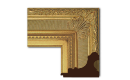 Neoclassical: 2nd Empire Style, Fluted Cove, Acanthus Corners, Frame 2EMP001 (Moulding Width: 5-1/2", Depth: 3-3/8"; Rabbet Width: 3/8", Depth: 3/8") preview image