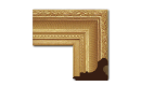 Neoclassical: 2nd Empire Style, Fluted Cove, Frame 2EMP003 (Moulding Width: 5-1/2", Depth: 3-3/8"; Rabbet Width: 3/8", Depth: 3/8") preview image