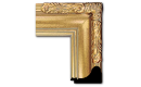 Art Nouveau Style Frame AN001 (Moulding Width: 3-1/2", Depth: 2"; Rabbet Width: 3/8", Depth: 1/2") preview image