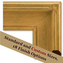 Arts and Crafts: Hassam Style Frame AC001 (Moulding Width: 3-1/2", Depth: 1-3/8"; Rabbet Width: 1/4", Depth: 7/16") preview image