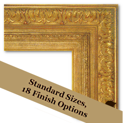 Baroque: Louis XIII Style Frame LXIII001 (Moulding Width: 4-7/8", Depth: 2-1/8"; Rabbet Width: 3/8", Depth: 3/8") preview image