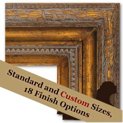 Neoclassical: 2nd Empire Style, Plain Cove, Frame 2EMP012 (Moulding Width: 6-1/8", Depth: 3-5/8"; Rabbet Width: 3/8", Depth: 3/8") preview image