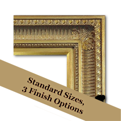 Neoclassical: Empire Style, Fluted Cove, Acanthus Corners, Frame EMP001 (Moulding Width: 4-3/8", Depth: 2-3/8"; Rabbet Width: 1/4", Depth: 1/4") preview image