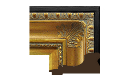 Neoclassical: Empire Style, Plain Cove, Acanthus Corners, Frame EMP002 (Moulding Width: 4-3/8", Depth: 2-3/8"; Rabbet Width: 1/4", Depth: 1/4") preview image