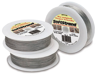 Hanging Wire: Uncoated Stranded Stainless Steel (SOFTSTRAND) WIRE002